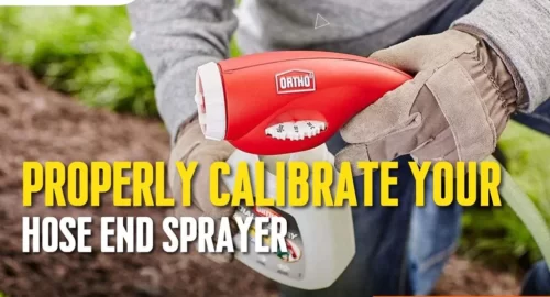 how to calibrate hose end sprayer