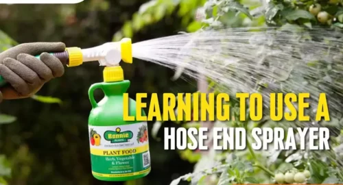 how to use a hose end sprayer